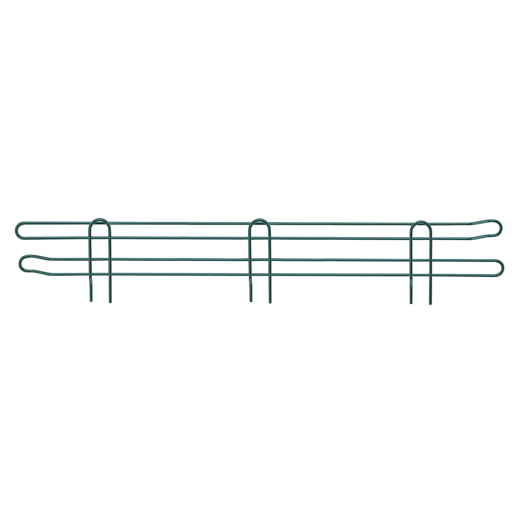 Quantum, 24in.D Side Ledge - Proform Green Epoxy, Length 24 in, Height 4 in, Material Carbon Steel, Model# SL24P